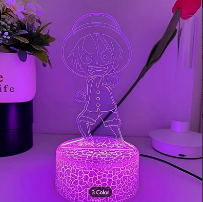 Luffy LED Multicolor – ¡El regalo perfecto para fans! 🎁